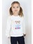 Kız Çocuk Sweatshirt Kız Baskılı 1.5-5 Yaş, Ekru 1