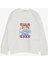 Kız Çocuk Sweatshirt Kız Baskılı 1.5-5 Yaş, Ekru 3