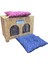 Kedi Evi Dış Ortam Uygun Ahşap Kedi Evi Double Osb Minderli 61x41x36 cm 2