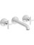 A42890 Origin Classic (3 Delikli Lavabolar İçin) Krom Ankastre Lavabo Bataryası 1