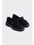 Vetra Siyah Deri Kadın Loafer 2