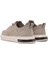 Erkek Bej Bağcıklı Desenli Kumaş Sneaker 25sfd69326f 5