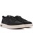 Erkek Siyah Bağcıklı Desenli Kumaş Sneaker 25sfd69326f 3