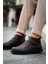 Cırtlı Erkek Sneaker Bot Kahve 2