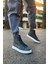 Bağcıklı Erkek Sneaker Bot Antrasit 3