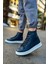 Bağcıklı Erkek Sneaker Bot Lacivert 1