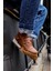 Bağcıklı Erkek Sneaker Bot Taba 2