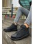 Bağcıklı Erkek Sneaker Bot Siyah Siyah 1