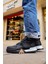 Bağcıklı Erkek Sneaker Bot Siyah Siyah 4