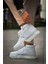 Bağcıklı Erkek Sneaker Bot Beyaz Beyaz 1