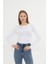 Kadın Kayık Yaka Basic Uzun Kollu Body Likralı Bluz Viskon Body 160 1