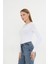 Kadın Kayık Yaka Basic Uzun Kollu Body Likralı Bluz Viskon Body 160 2