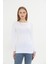 Kadın Kayık Yaka Basic Uzun Kollu Body Likralı Bluz Viskon Body 160 3