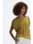 Yaka Detaylı Kısa Kollu T-Shirt 2