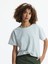 Kolu Katlamalı Kısa Kollu T-Shirt 2