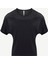 Brode Detaylı Kısa Kollu T-Shirt 5