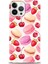 iPhone 14 Pro Kılıf Hd Baskılı - Makaron ve Çilekler 1