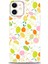 iPhone 12 Mini Kılıf Hd Baskılı - Renkli Limonlar 1