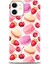 iPhone 12 Mini Kılıf Hd Baskılı - Makaron ve Çilekler 1