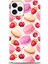 iPhone 12 Pro Max Kılıf Hd Baskılı - Makaron ve Çilekler 1