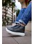 Bağcıklı Erkek Sneaker Bot Antrasit 2