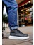 Bağcıklı Erkek Sneaker Bot Antrasit 3