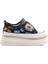 Siyah Kalın Taban Kadın Sneaker 3