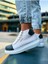 Bağcıklı Erkek Sneaker Bot Beyaz Antrasit 4