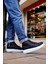 Bağcıklı Erkek Sneaker Bot Siyah 1