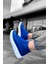 Bağcıklı Erkek Sneaker Bot Mavi 4