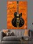 Vintage Gitar Afişi Dekoratif Kanvas - Mdf Ahşap Tablo 3