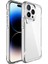 iPhone 15 Pro Max ile Uyumlu Gladia Serisi Kamera Köşe Korumalı Sert Plastik Şeffaf Kılıf 1