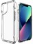 iPhone 14 ile Uyumlu Gladia Serisi Kamera Köşe Korumalı Sert Plastik Şeffaf Kılıf 1