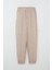Kız Çocuk Pijama Takımı Bambu Çiçeği Desenli 9-12 Yaş, Bej 3