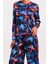 Kadın Anka Kuşu Desenli Saten Pijama 2