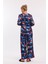 Kadın Anka Kuşu Desenli Saten Pijama 4