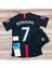 2008 Ronalo Siyah M.United Retro Futbol Çocuk Forması 4'Lü Set 1