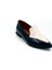 Siyah & Bej Rugan Deri Kadın Loafer 3
