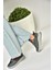 U702001504 Füme/turuncu Kumaş Spor Ayakkabı Sneakers 4