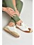 U973645209 Beyaz/taba Spor Ayakkabı Sneakers 3