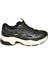 U312414209 Siyah Kalın Tabanlı Spor Ayakkabı Sneakers 5