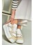 U973219009 Ten Kalın Tabanlı Spor Ayakkabı Sneakers 2