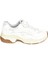 U312414209 Beyaz Kalın Tabanlı Spor Ayakkabı Sneakers 5