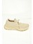 U239004004 Bej Kumaş Spor Ayakkabı Sneakers 5