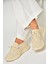 U239004004 Bej Kumaş Spor Ayakkabı Sneakers 3