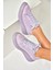 P602045002 Lila Süet Kadın Spor Ayakkabı Sneakers 3