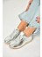 U820730409 Gümüş Spor Ayakkabı Sneakers 3