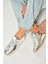 U820730409 Gümüş Spor Ayakkabı Sneakers 4