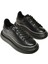 T820664009 Siyah Kalın Tabanlı Spor Ayakkabı Sneakers 4
