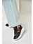 U702001504 Siyah/turuncu Kumaş Spor Ayakkabı Sneakers 1